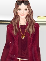Burgundy and Red Color Outfits